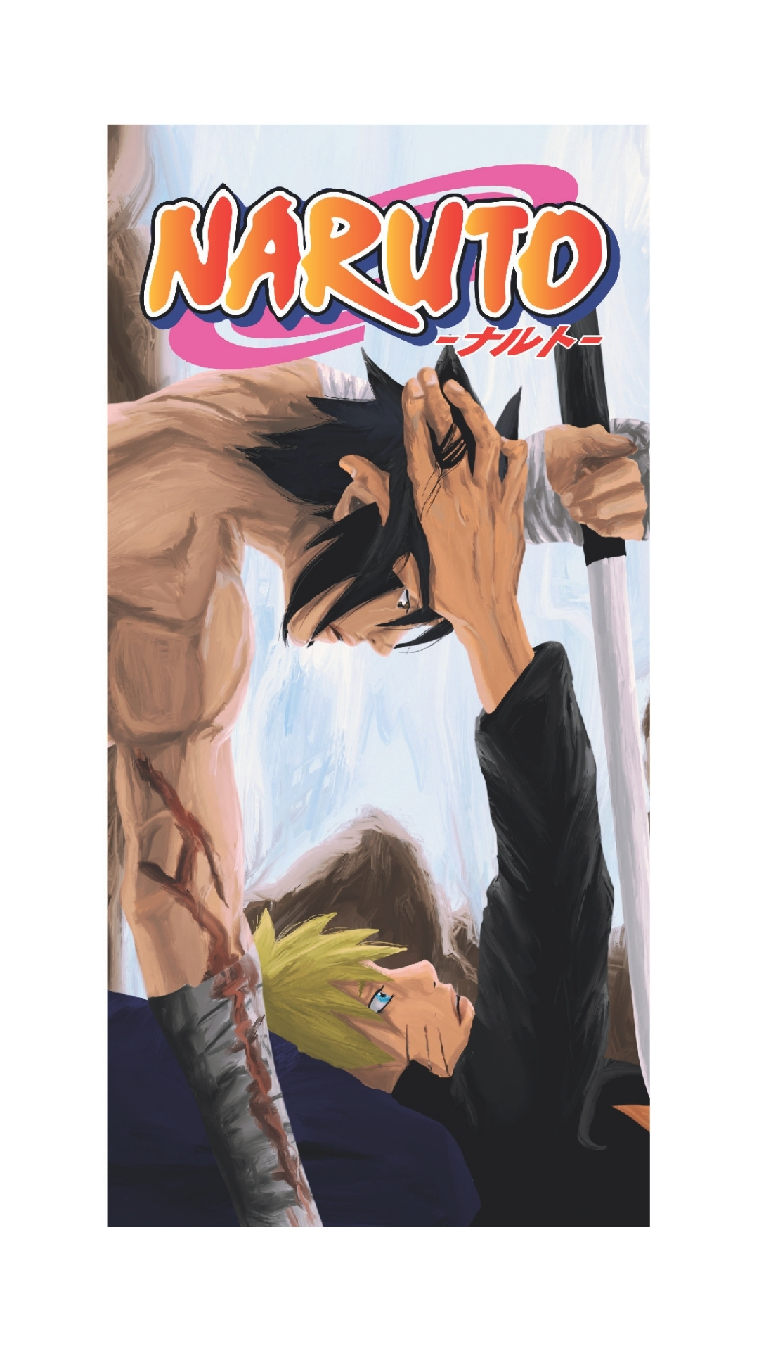 Segnalibro Naruto (Naruto e Sasuke)
