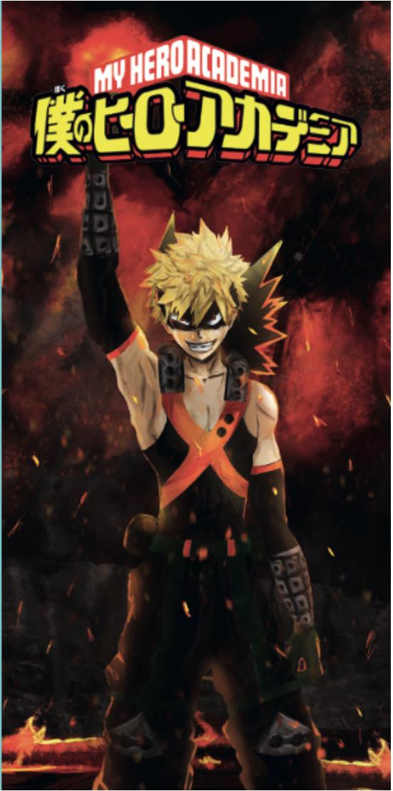 Segnalibro My hero academia (Bakugo)